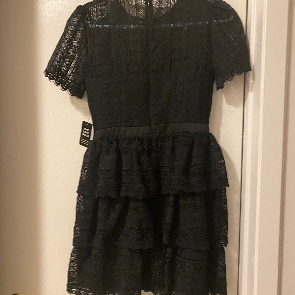 Black Express Mini Dress